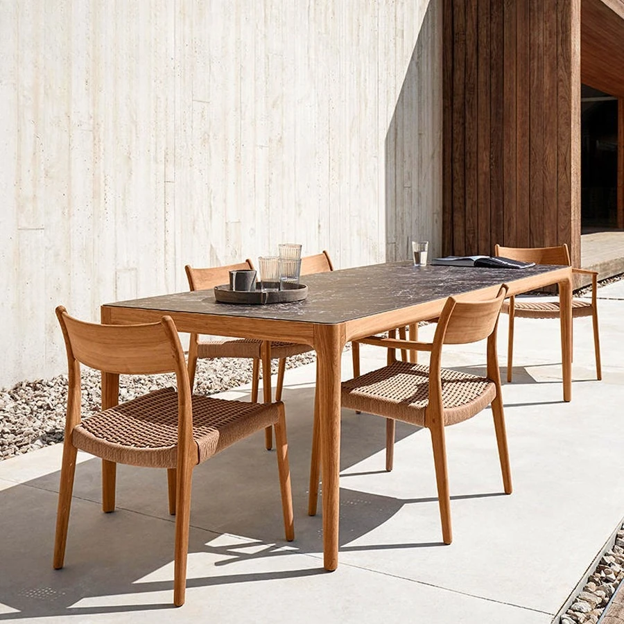 

Nordic Outdoor Sofa Courtyard Villa Terrace Leisure Waterproof Sunscreen Cafe Hotel Homestay Furniture