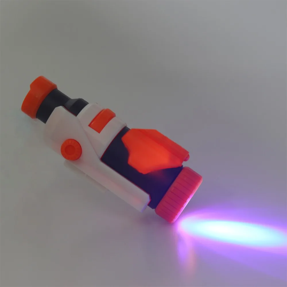 2 Cái/bộ Sửa Đổi Một Phần Chiến Thuật Đèn Pin Cho Elite Series Với Tế Bào Nút Cho Stryfe Retaliator Rapidstrike Mô Đun