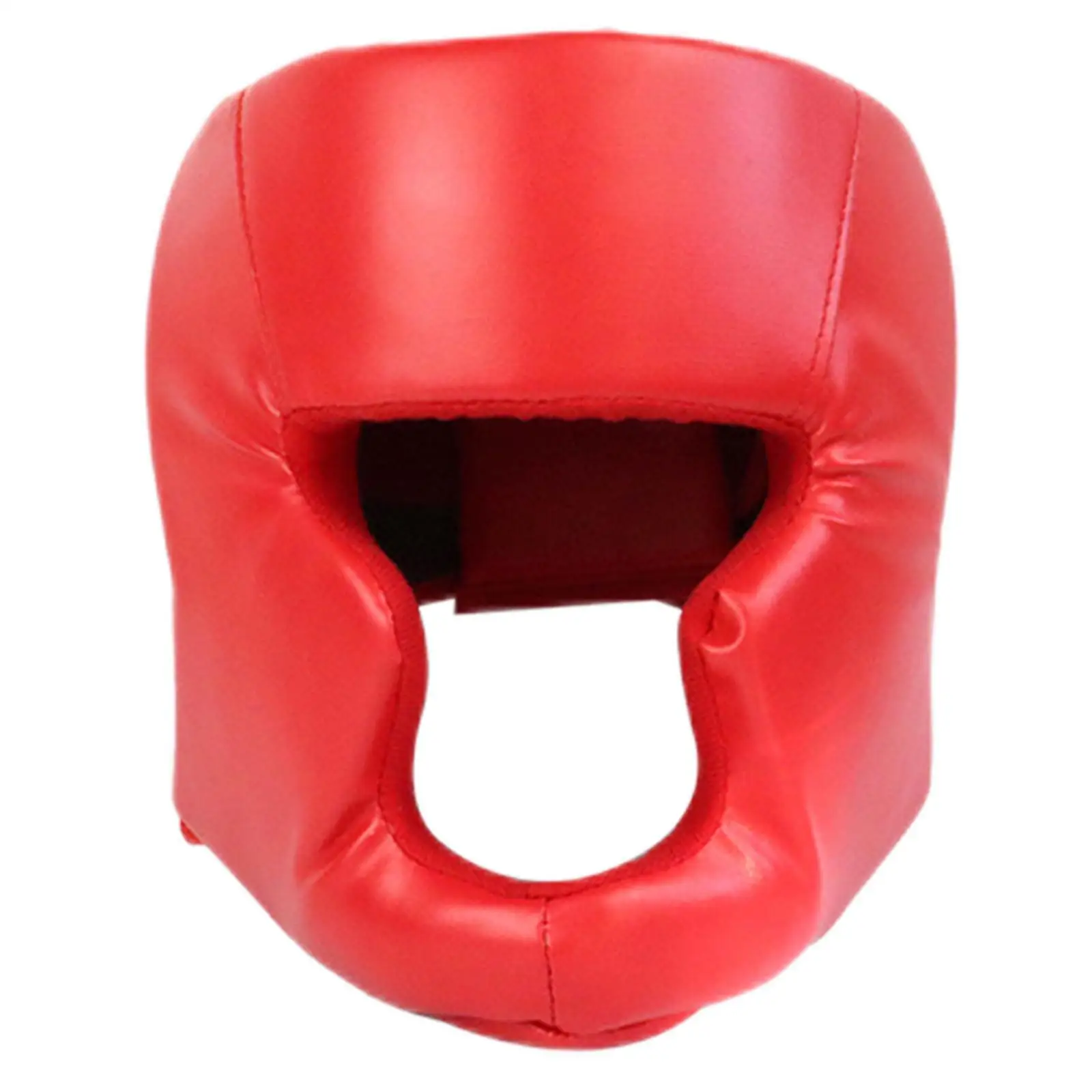 Full-covered Pu Boxing Helmet Kids Adults Muay Thai Training Sparring Boxing Headgear Gym Equipment Taekwondo Head Guard