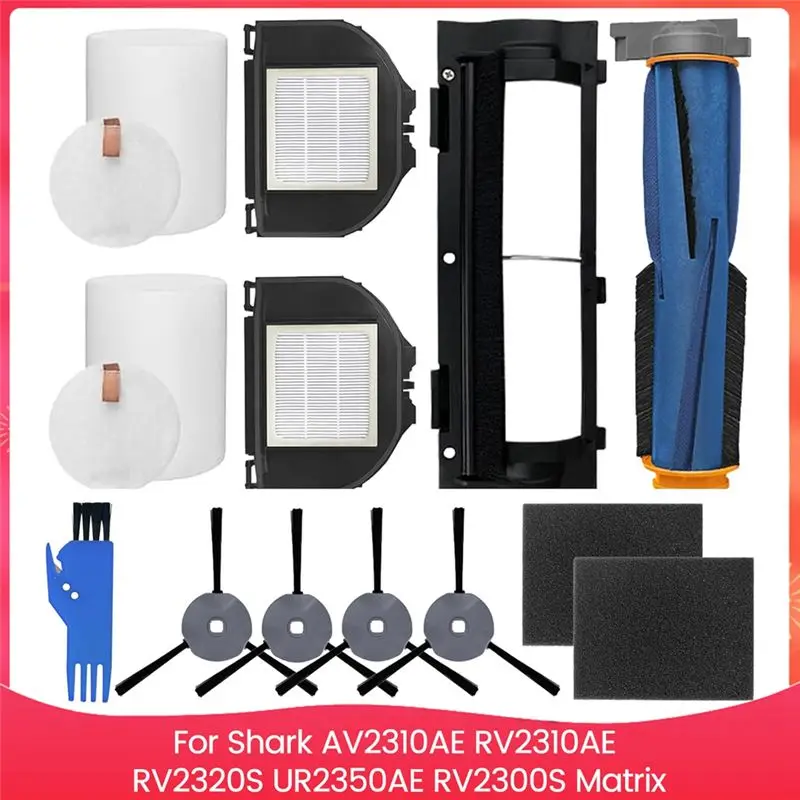 VEHO-Replacement Parts For Shark AV2310AE RV2310AE RV2320S UR2350AE RV2300S Matrix Robot Vacuum Cleaner Accessories