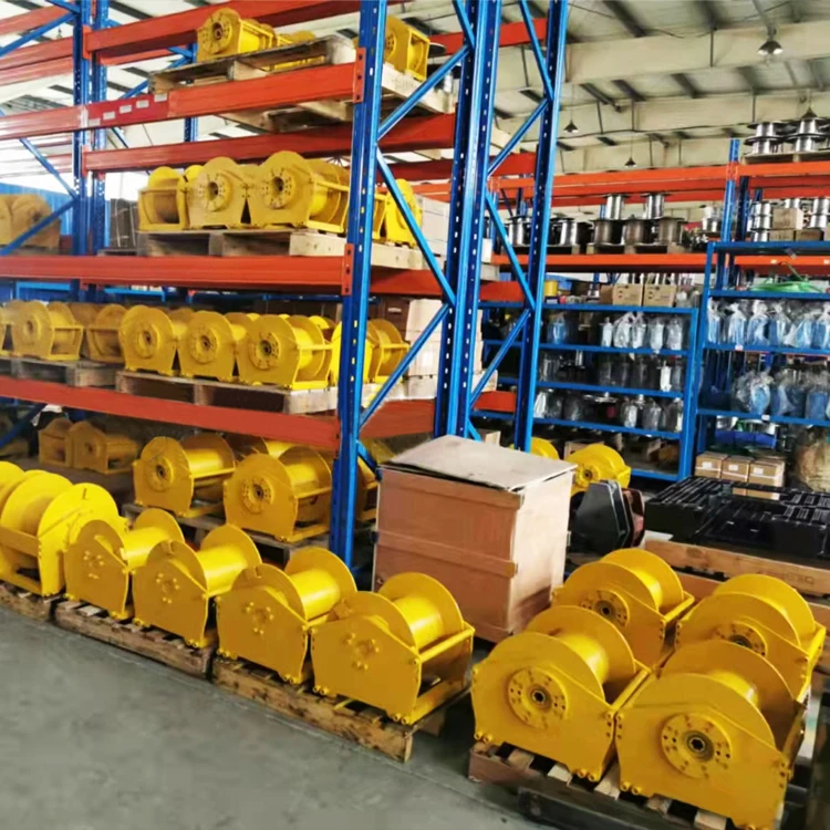 220V電動ワイヤーロープ牽引高速油圧ウインチ 5トン 8トン 10トン