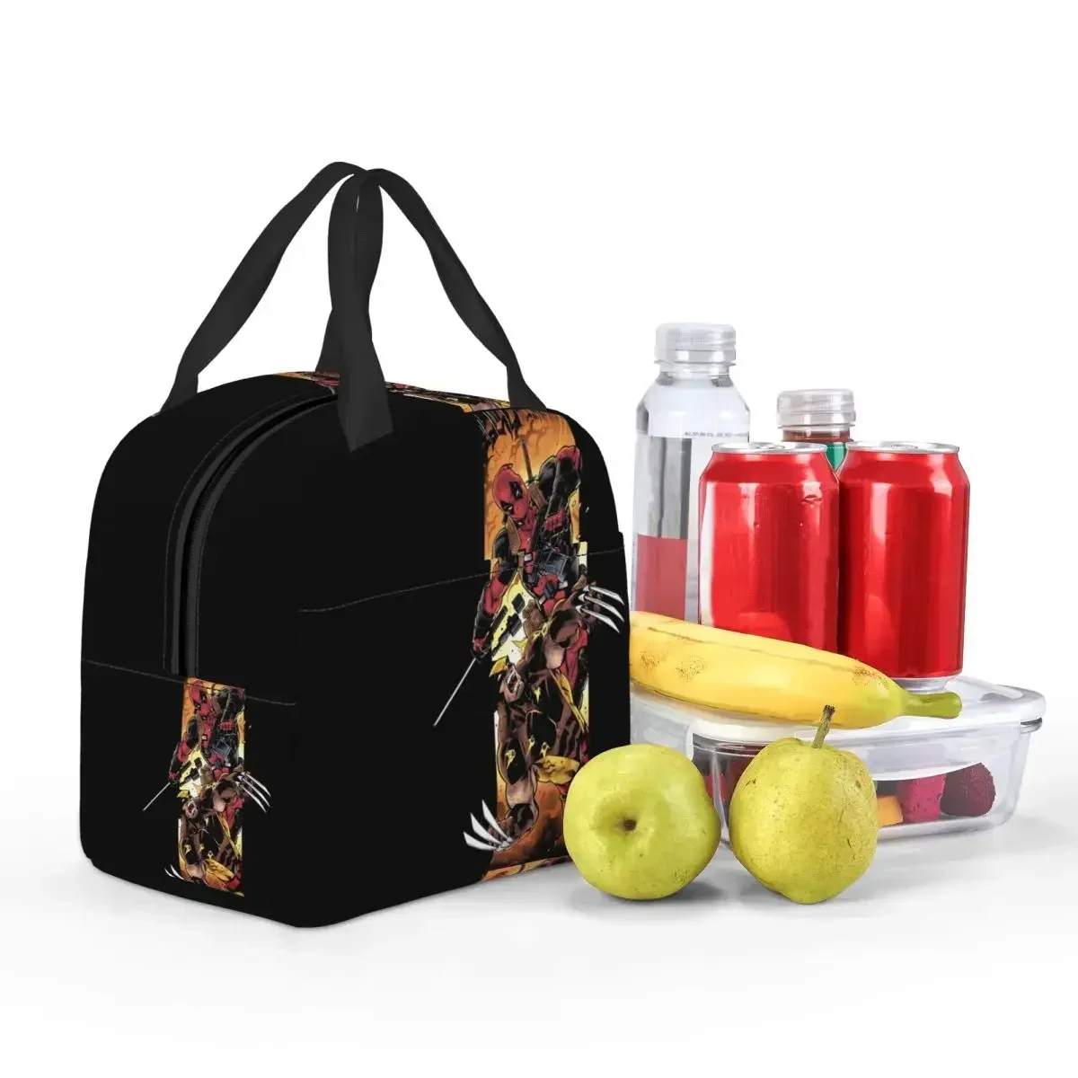 

Weekend Picnic Deaddpool 3 And Wolvierine Tote Unique Deadpool And Wolverine Lunch Bag Grils Picnic Storage