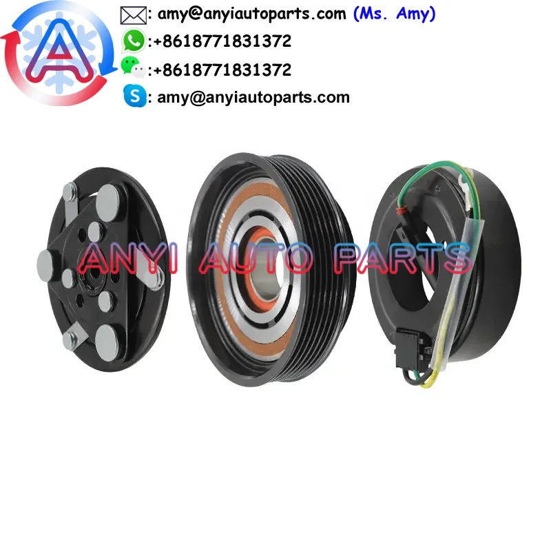 

ANYI AUTO PARTS CA6013 CLUTCH ASSEMBLY SANDEN 6PK for VOLVO