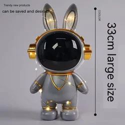 Space Rabbit Astronaut Piggy Bank Men and Girls New Cartoons Can Be Stored Can Be Super Cool Styling Pieces Savings Box