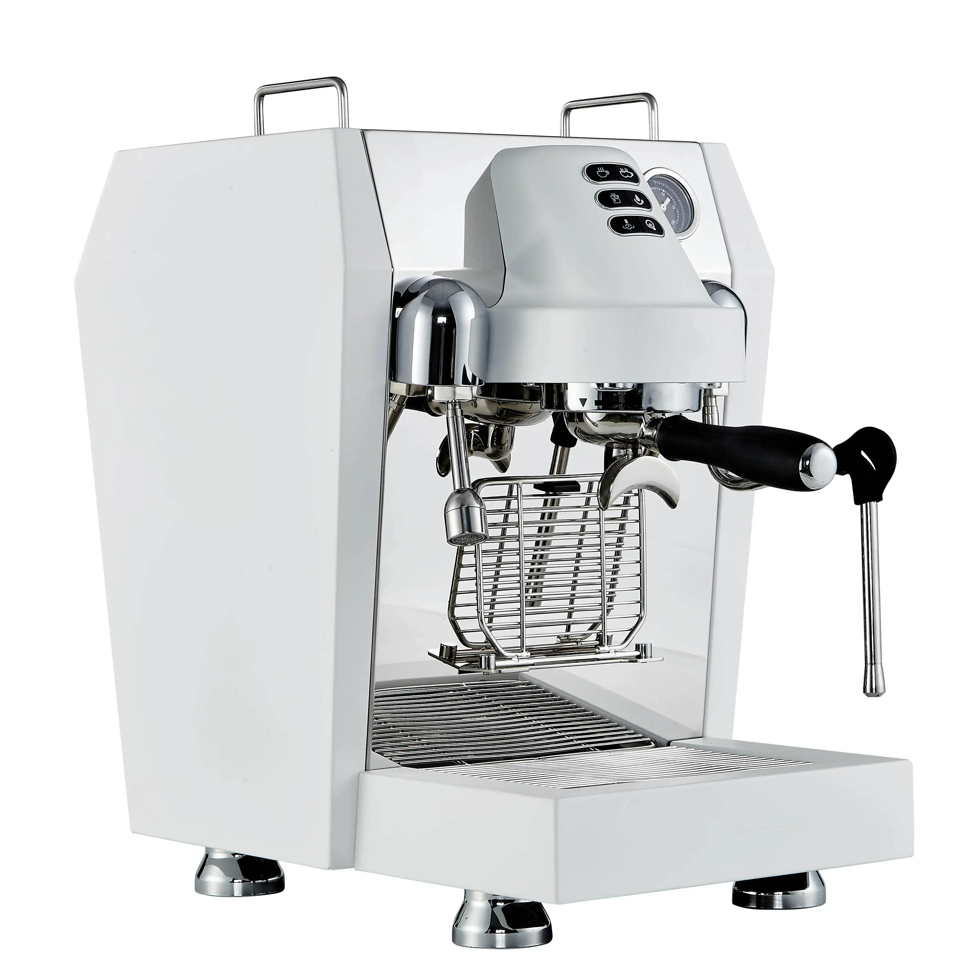 Hot Sale Commercial Espresso Machine Electric Italian Semi-automatic Coffee Machine With Milk Frother