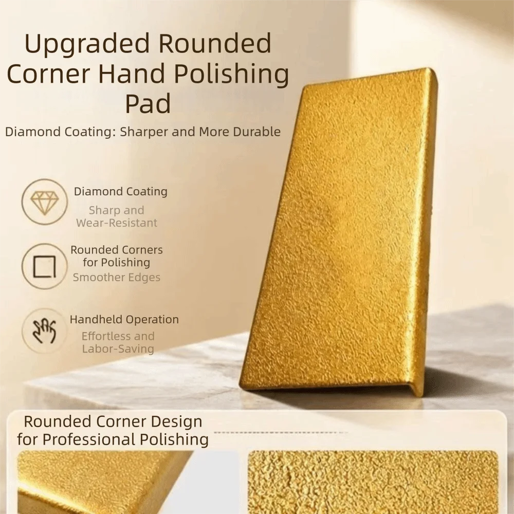 Seven-Character Shape Ceramic Tile Junction Box Trimming Function Integrated Design Arc-Shaped Polishing Sheet