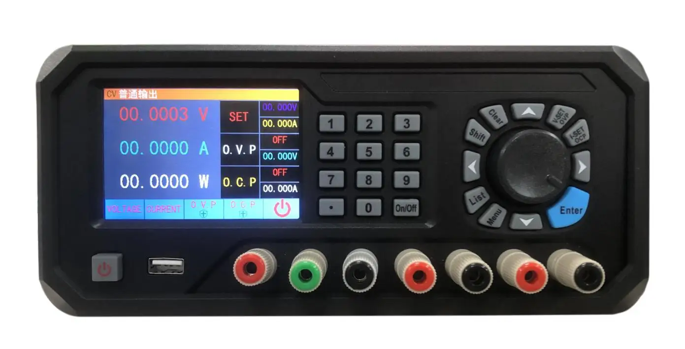 سلسلة ETP-S جهد إخراج مستقر للغاية وضوضاء منخفضة وقنوات متعددة قابلة للبرمجة ومصدر طاقة تيار مستمر وحمل إلكتروني