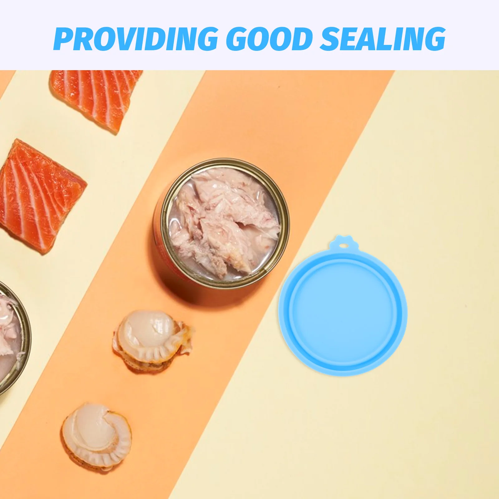 

4pcs Silicone Can Covers Reusable Pet Food Lids For Cat Dog Containers Freshness Sealing Compact Flexible Dishwasher Safe Soft