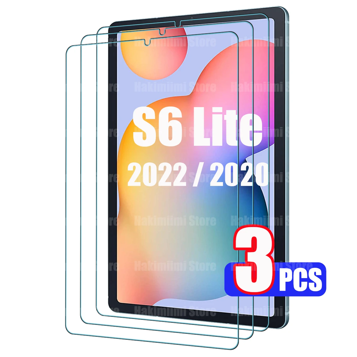 

For Samsung Galaxy Tab S6 Lite 10.4" Screen Protector Tempered Glass Film for Tab S6 Lite 2022/2020 (SM-P613/P619/P610/P615)