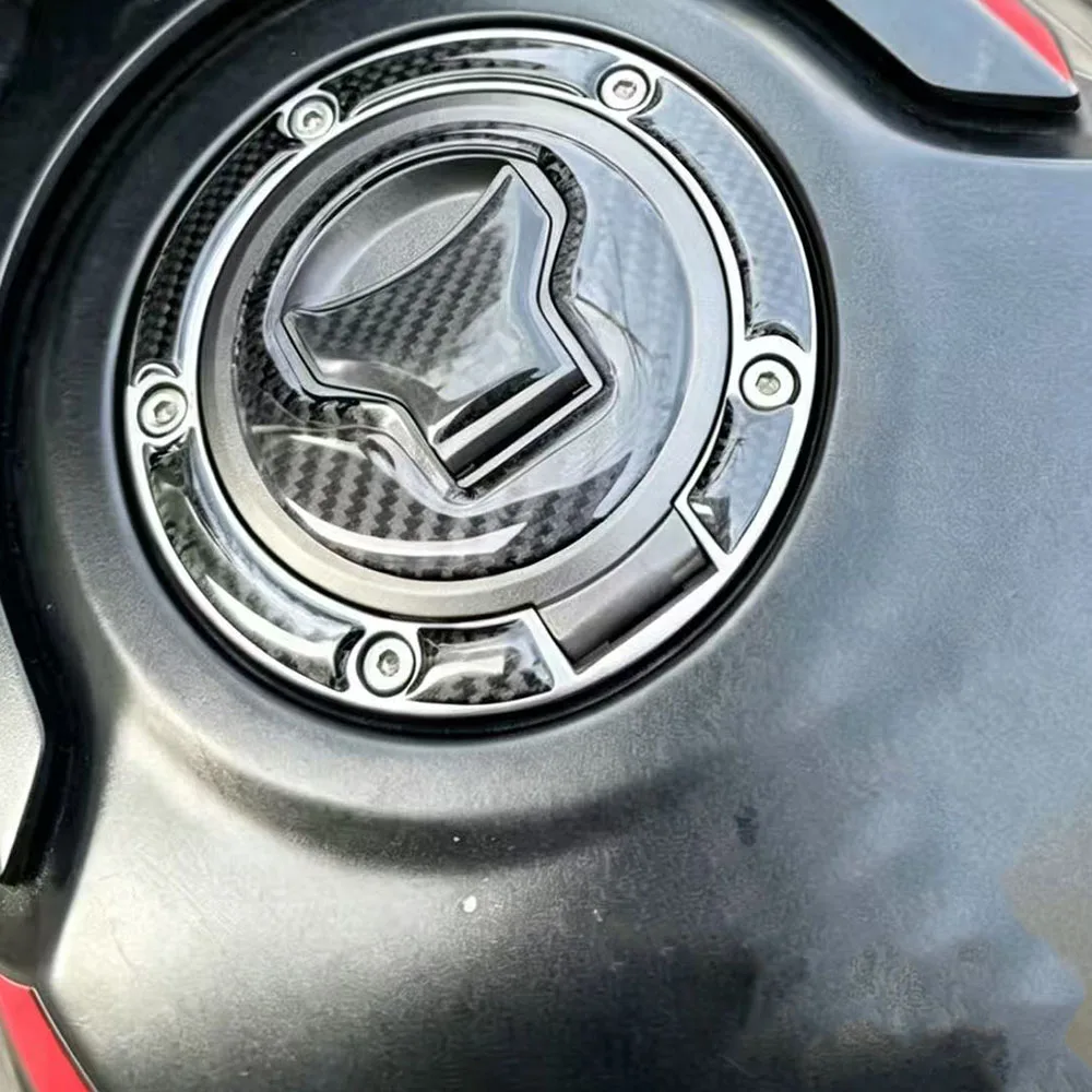 

3D For HONDA CB650F CM500 CB650R CBR650R CB500X Carbon Fiber Motorcycle Fuel Tank Pad Oil Cap Cover Sticker Decal Protector