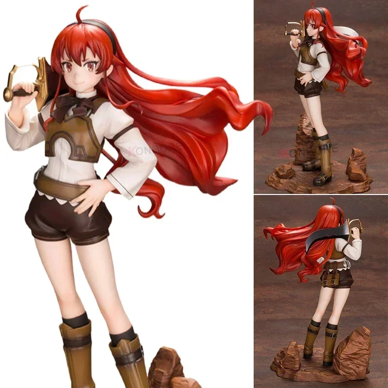 22cm Mushoku Tensei Jobless Reincarnation Anime Girl Figure Eris Boreas Greyrat Action Figure Roxy Figurine Model Doll Toys Gift