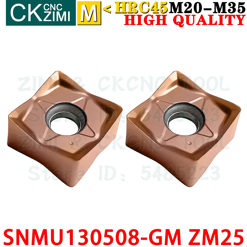 SNMU130508-GM ZM25 SNMU 130508 GM ZM25 SNMU 130508EN GM كربيد إدراج تغذية سريعة طحن إدراج التصنيع باستخدام الحاسب الآلي فهرسة أدوات تعدين القطع الثقيلة
