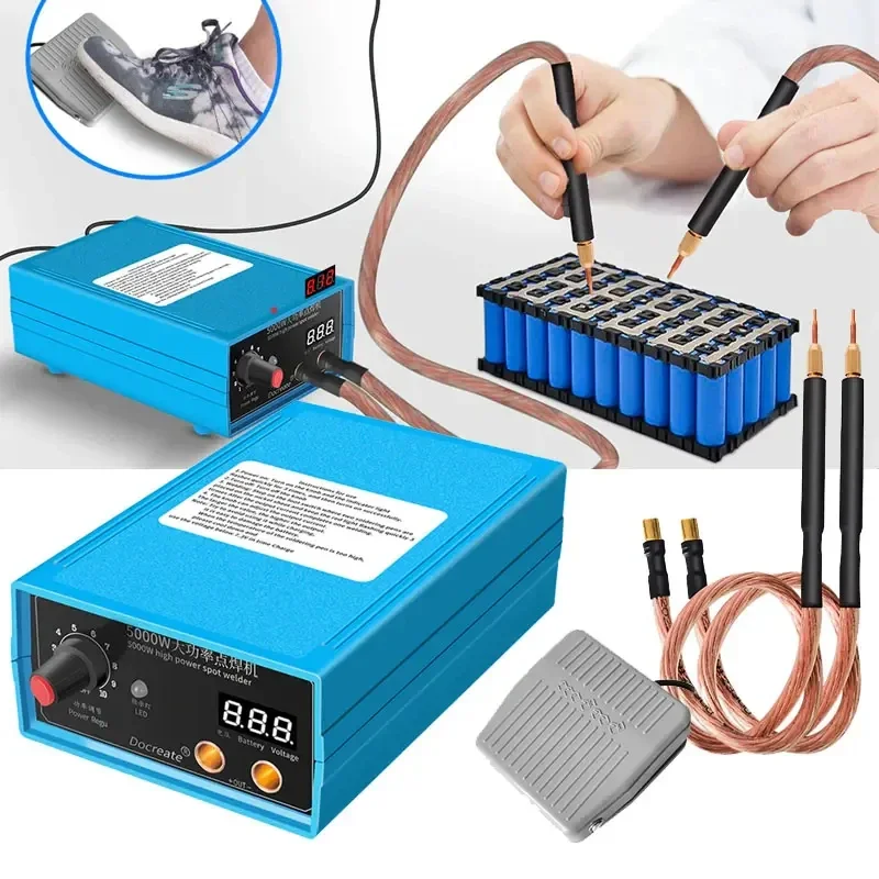 

DIY 18650 Battery Pack Welding Tools High Power 5000W Spot Welder Battery Spot Welder For 18650 Li ion Battery