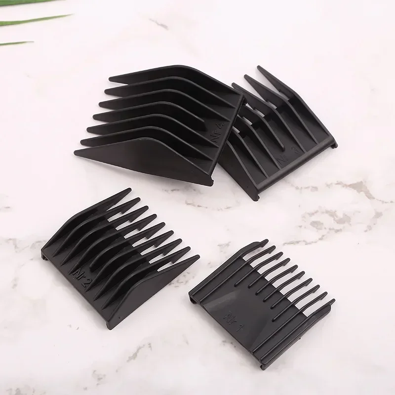 4pcs/se for Moser 1400 Series G1202 Replacement Cutting Guide Combs Barber Professional Universal Hair Clipper Limit Comb