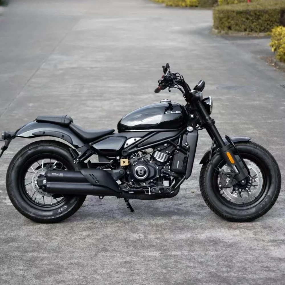 Applicabile alla maniglia di direzione modificata CFMOTO CLC450 Maniglia per moto CF450CLC da 22 mm Maniglia modificata retrò con asta da 7/8 da 1 pollice