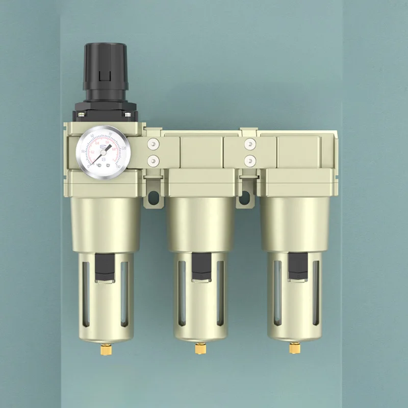 CWFF 1/4 3/8 1/2 3/4 1in Pneumatic Parts Air Filter Accessory Source Treatment Unit for Compressor Oil water separation