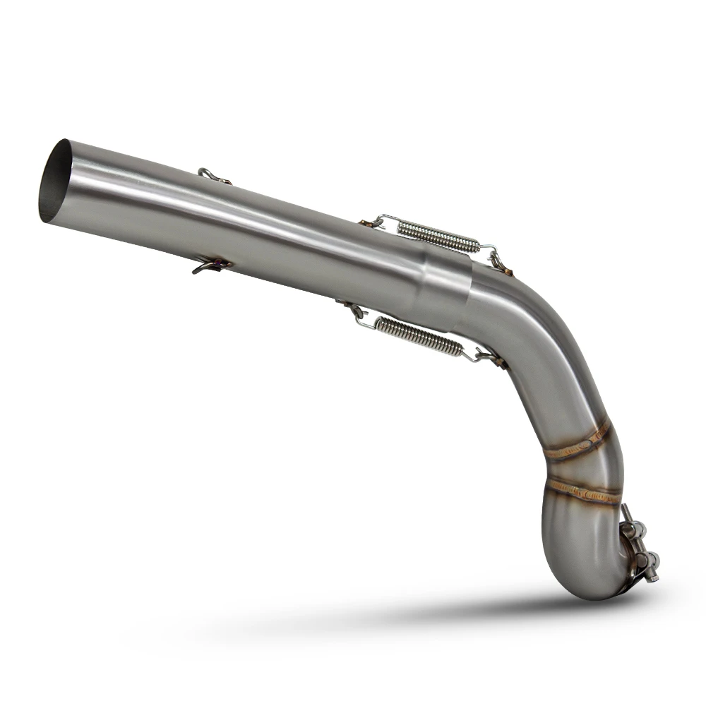 T7 Exhaust Middle Link Pipe for Yamaha T7 T700 T700S TENERE 700 TENERE700 2019-2026 51MM Interface Motorcycle Exhaust Pipe image 3