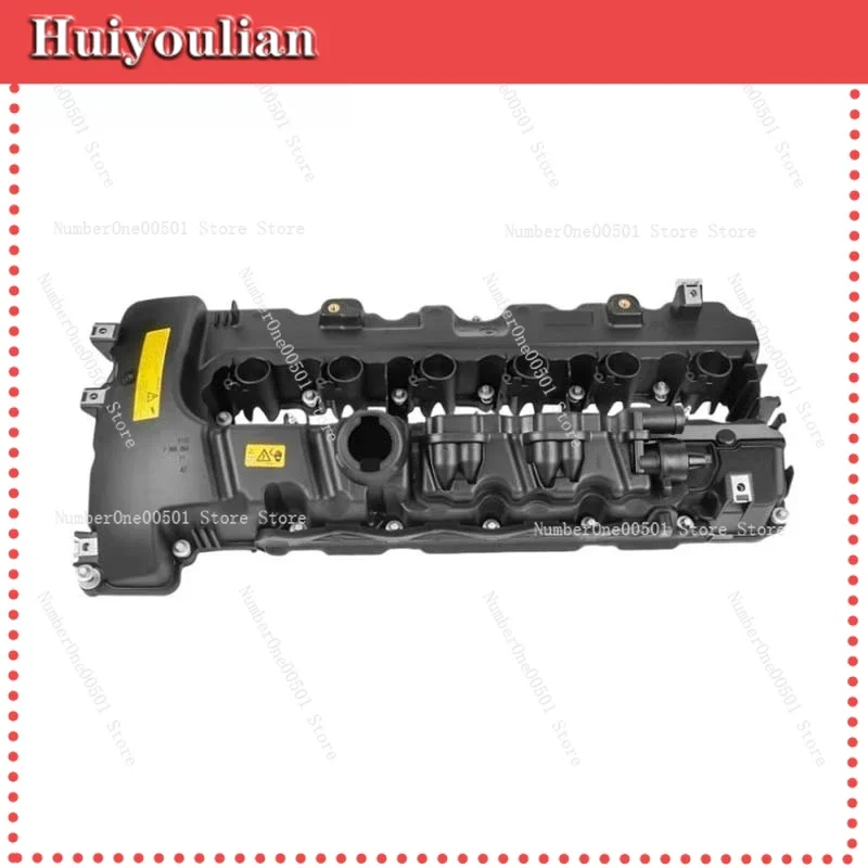 11127565284 Valve Cover Compatible for BMW N54 E90 E60 F01 E71 E72 335 535 Engine Valve Cover Gasket Set -LBW001