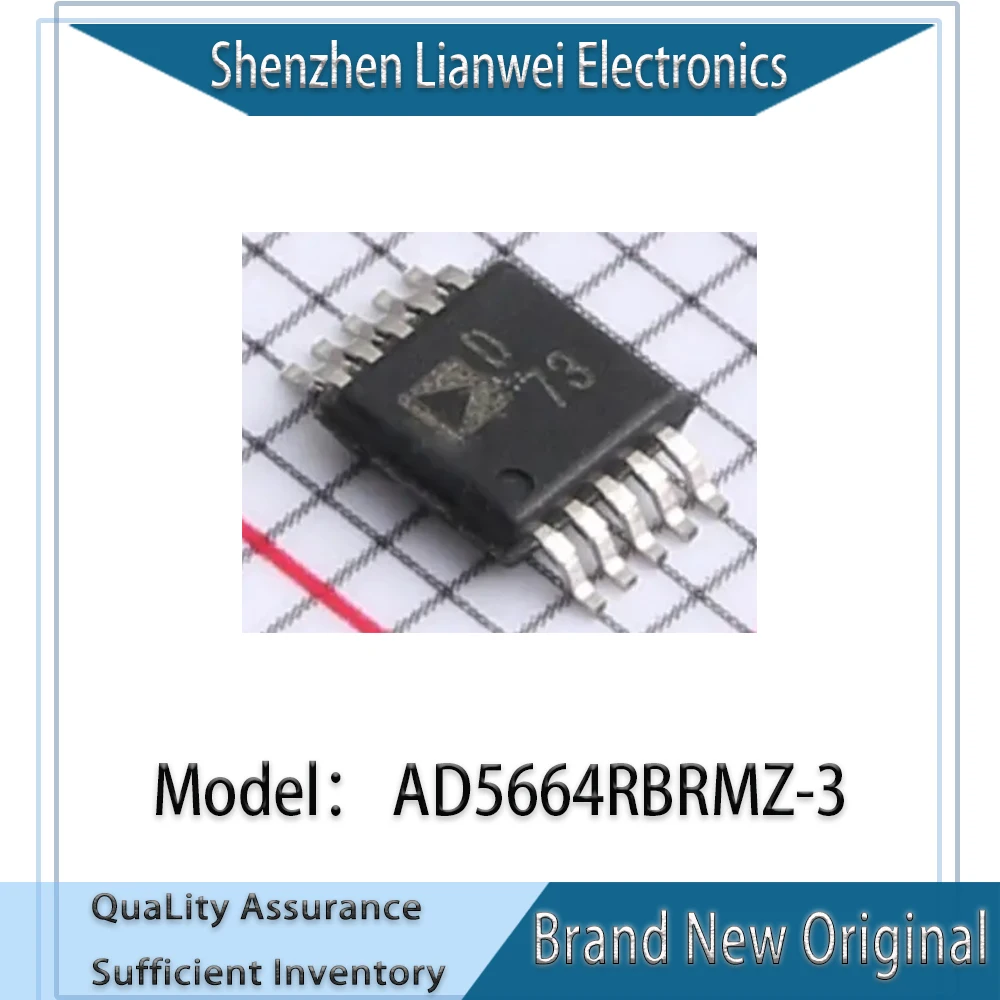 100% New Original D73 AD5664RBRMZ-3 AD5664RBRMZ IC Chipset MSOP-10