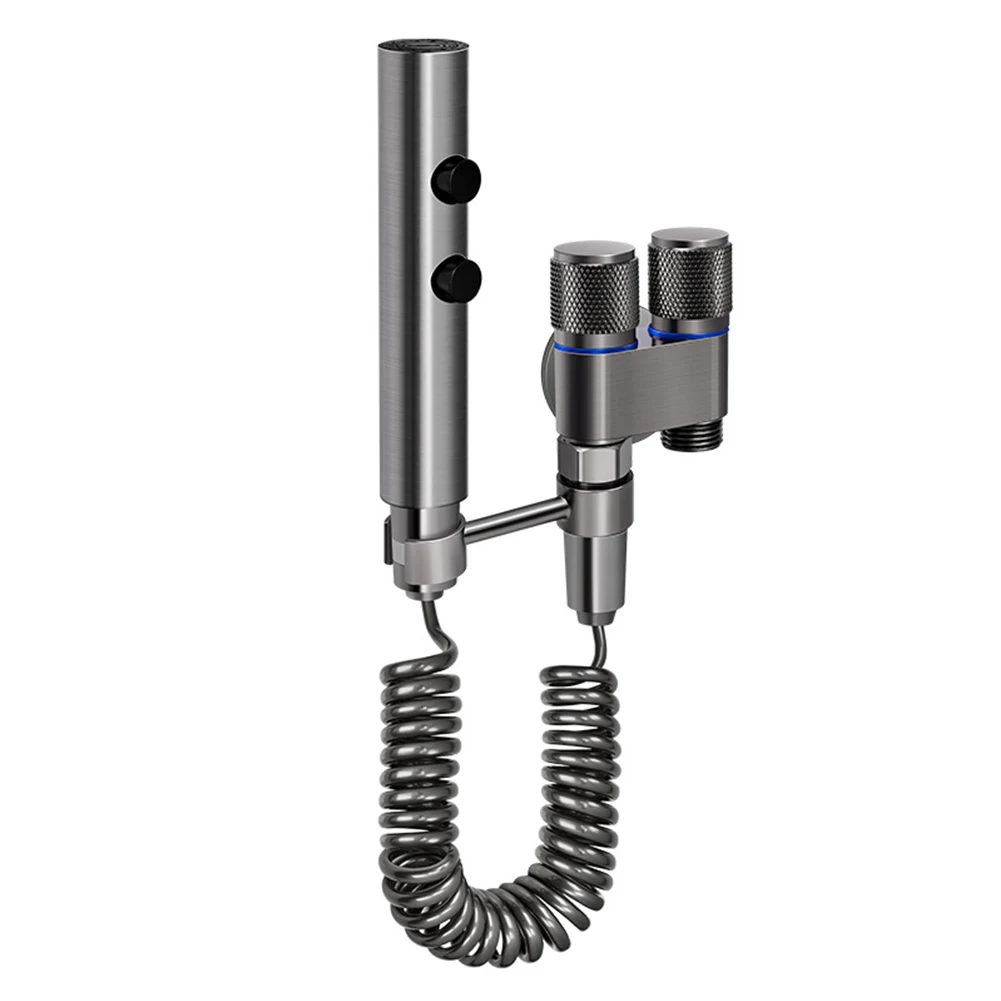 

Угловой клапан 62x69 мм, набор распылителей для биде из нержавеющей стали, простой в установке, удобная работа, интерфейс G1 2,