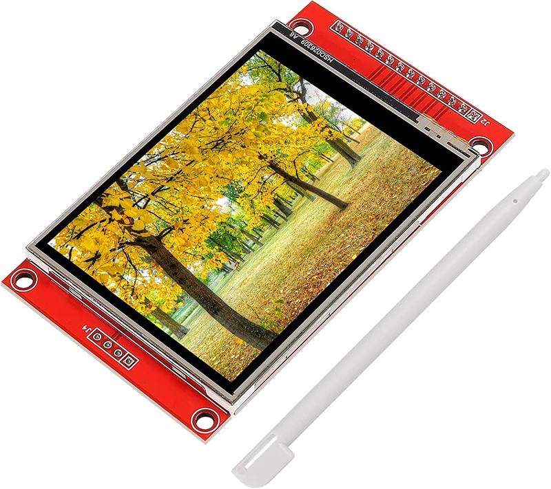 Módulo LCD TFT SPI de 2,8 polegadas Tela sensível ao toque de 2,8 "320x240 pixels ILI9341 Driver TFT Display colorido compatível com Arduino IDE