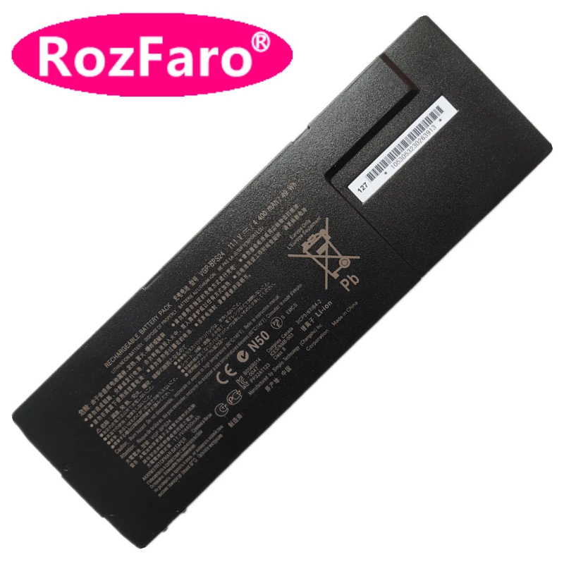 

RozFaro For Sony Vaio VPC-SB11FXB VPC-SB11FXP SB190S SVS13113FW SVS13A1Y9E SVS13A25PG SVS13A26PGB SVS15115FGB Battery VGP-BPS24