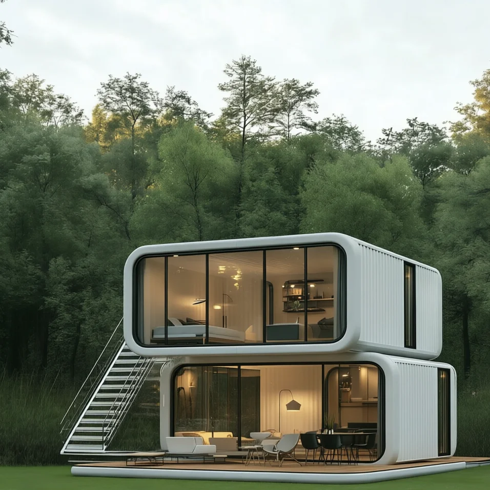20ft30ft40ft modern best-selling Prefabricated House 4-Bedroom Home, Complete Container House for Family Living and Site Housing