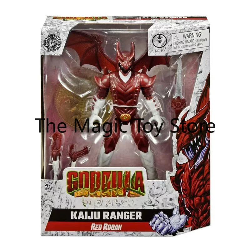 Figura de Acción Original de Power Rangers Temporada 2: Godzilla, Rodan, Dragón de Cuernos Azules, Juguete Coleccionable Articulado