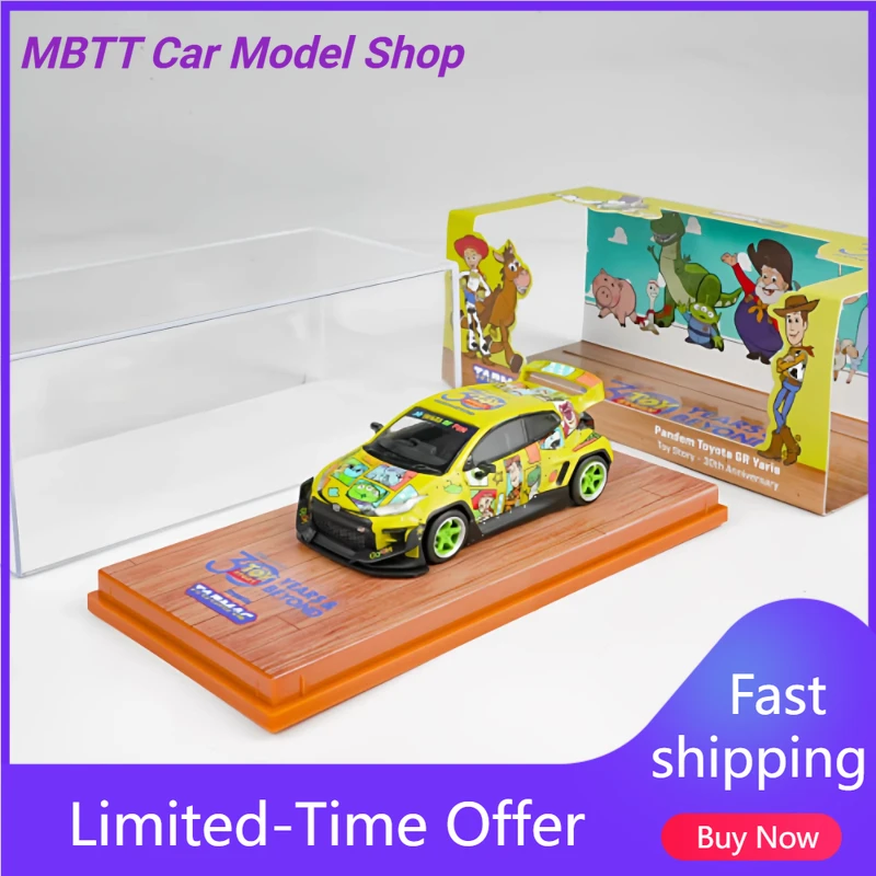 

30th Anniversary Special Edition 1:64 Toyota GR Yaris Diecast Model Car Static Car Model Save Gift