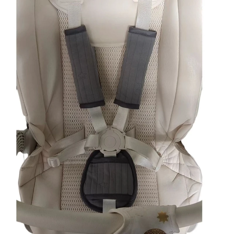 

M76C Дышащий ремень безопасности для коляски, защитный коврик для детских колясок, плечевой ремень, защита