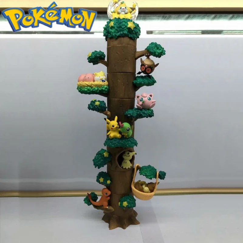 

Pokemon model star forest stake series 2nd generation Kawaii children's toys birthday gift animation collection ornaments