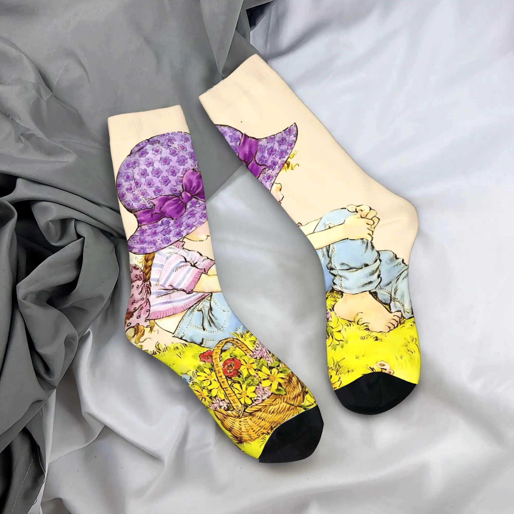 

Sarah Kay Socks Non Skid Stockings Couple Breathable Running Sports Socks Spring Novelty Graphic Socks