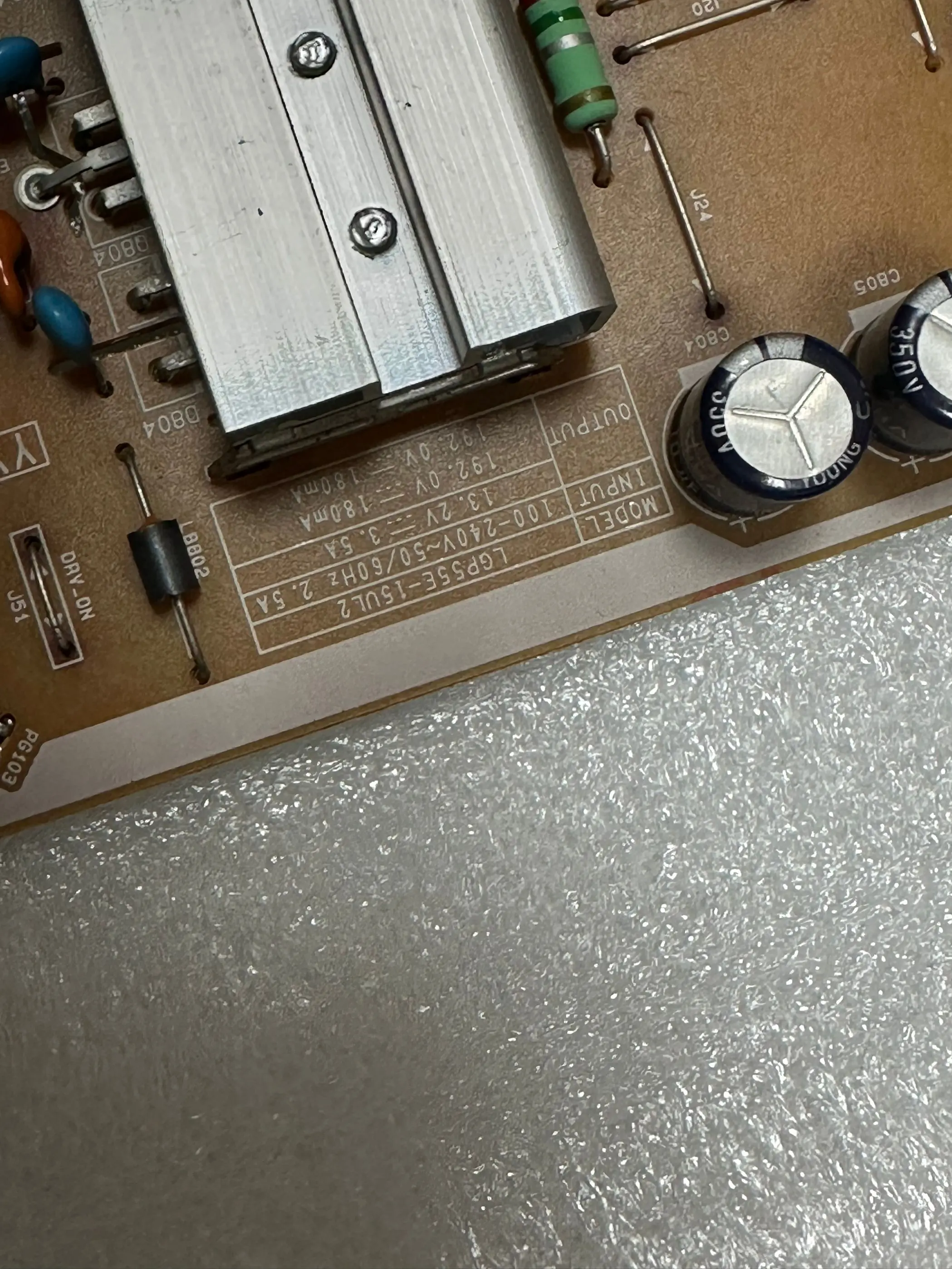 EAX 66490601 (1.5) EAY 64009301   LGP55E-15UL2 EAX 66490601   Origina