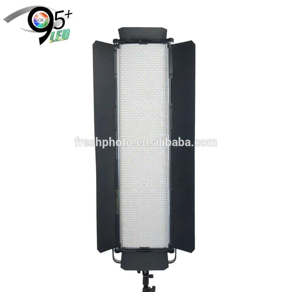 led video light photography 120W battery powered led panel light for tv studio