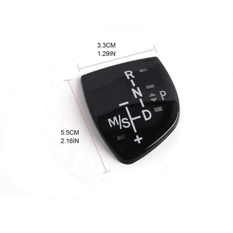 Car Shift Knob Gear Button Cover Trim Emblem Performance Sticker for BMW- X1 X5 X3 X6 M3 M5 F01 F10 F30 F35 F15 F16 F18