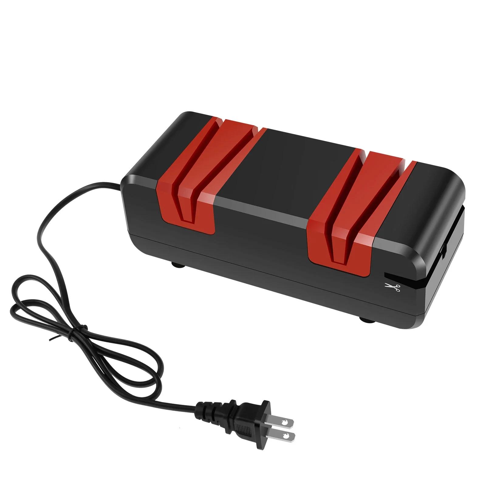 

4 in 1 Professional Electric Knife Sharpener With Non Slip Pads 2 Stages Incisive Kitchen Knife Sharpener Efficient Quick Knife