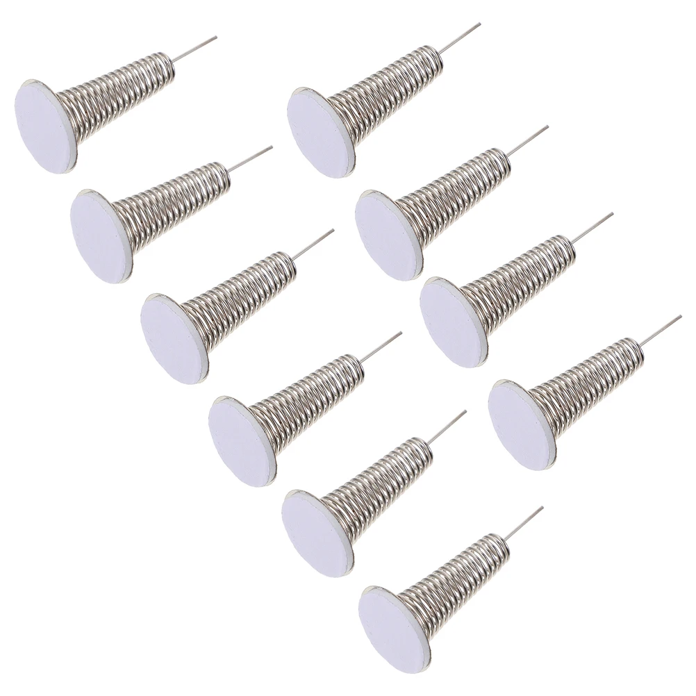 12 قطعة قاعدة القط تهز الرأس لملحقات لوحة قيادة السيارة صياغة لاصق تهز رئيس قاعدة الربيع الربيع