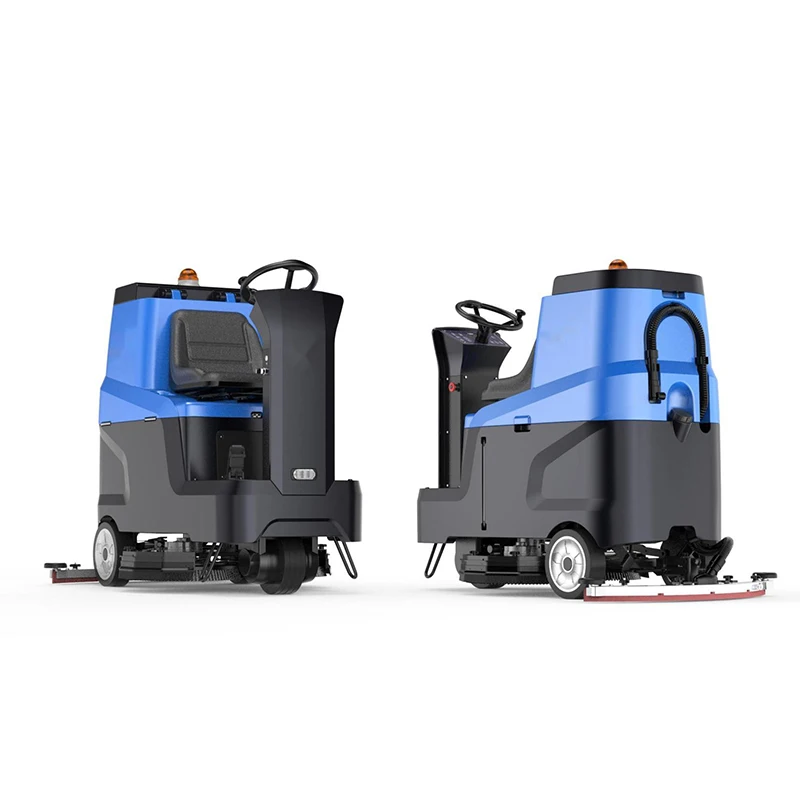 Factory Wholesale Cleaning Equipment OEM/ODM 140L Industry Commercial Ride On Floor Scrubber Drier view 2