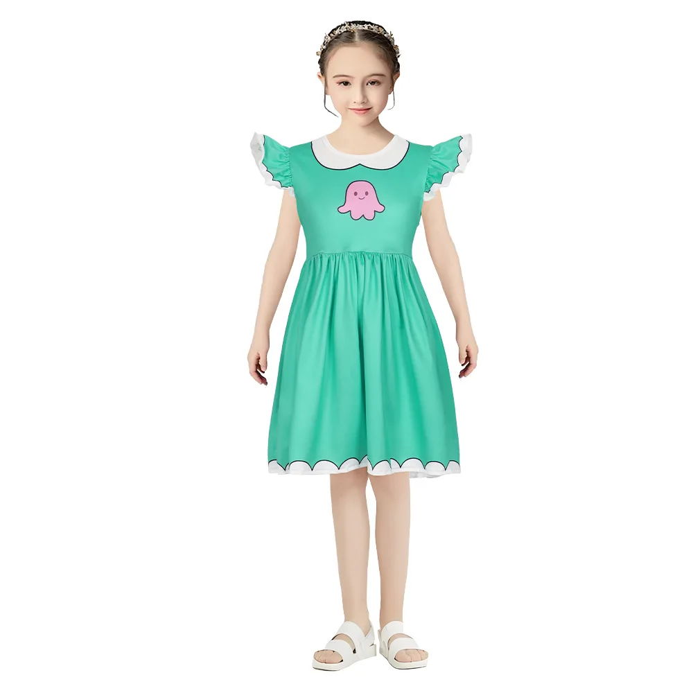 Halloween Star Princ Cosplay Kostuum Kindermaskerade Par Role-plang Stage Performance Kleding