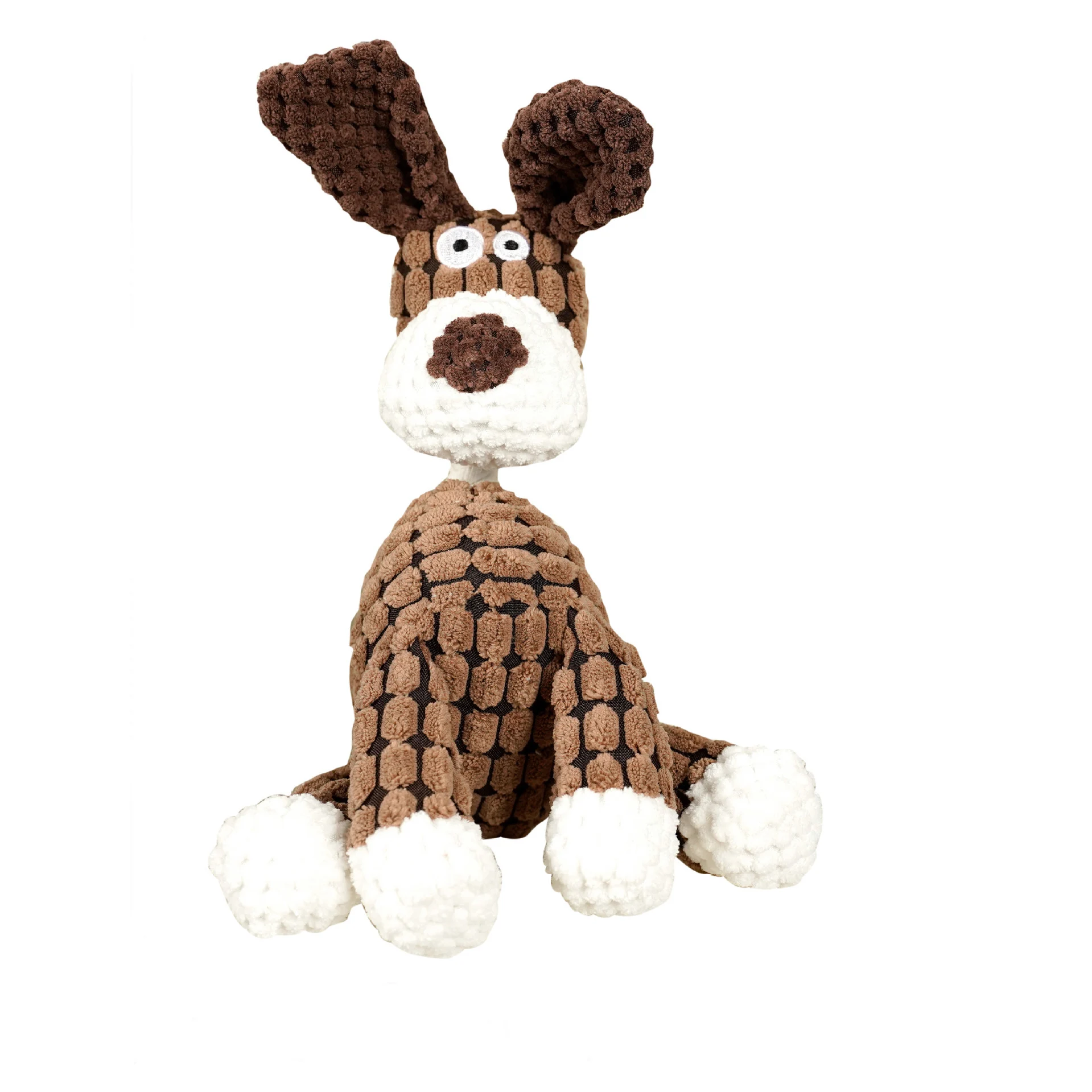 

Popular Pet Dog Voice Toys Puppies Puppies Grinding Teeth Plush Toys Interactive Companionship Unzipped Pet Toys