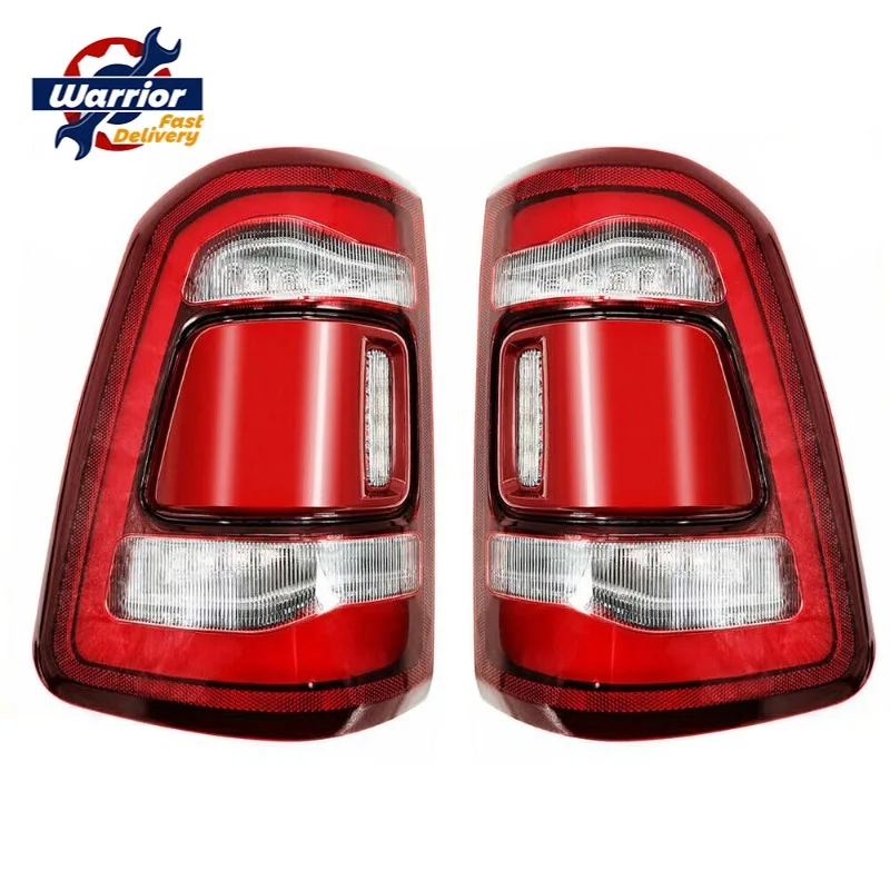 

1PCS High Quality Left+Right LED Tail Light for 2019-2021 Dodge Ram 1500 Rear Brake Taillamp Taillight 55112990AC 55112991AC