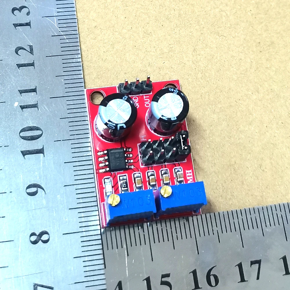 1/3 Stück NE555 Pulsfrequenz- und Tastverhältnis-Einstellbares Modul Rechteckwellen-Signalgenerator 5V-12V Schrittmotor-Treiber DIY Leiterplatte – Detail 3