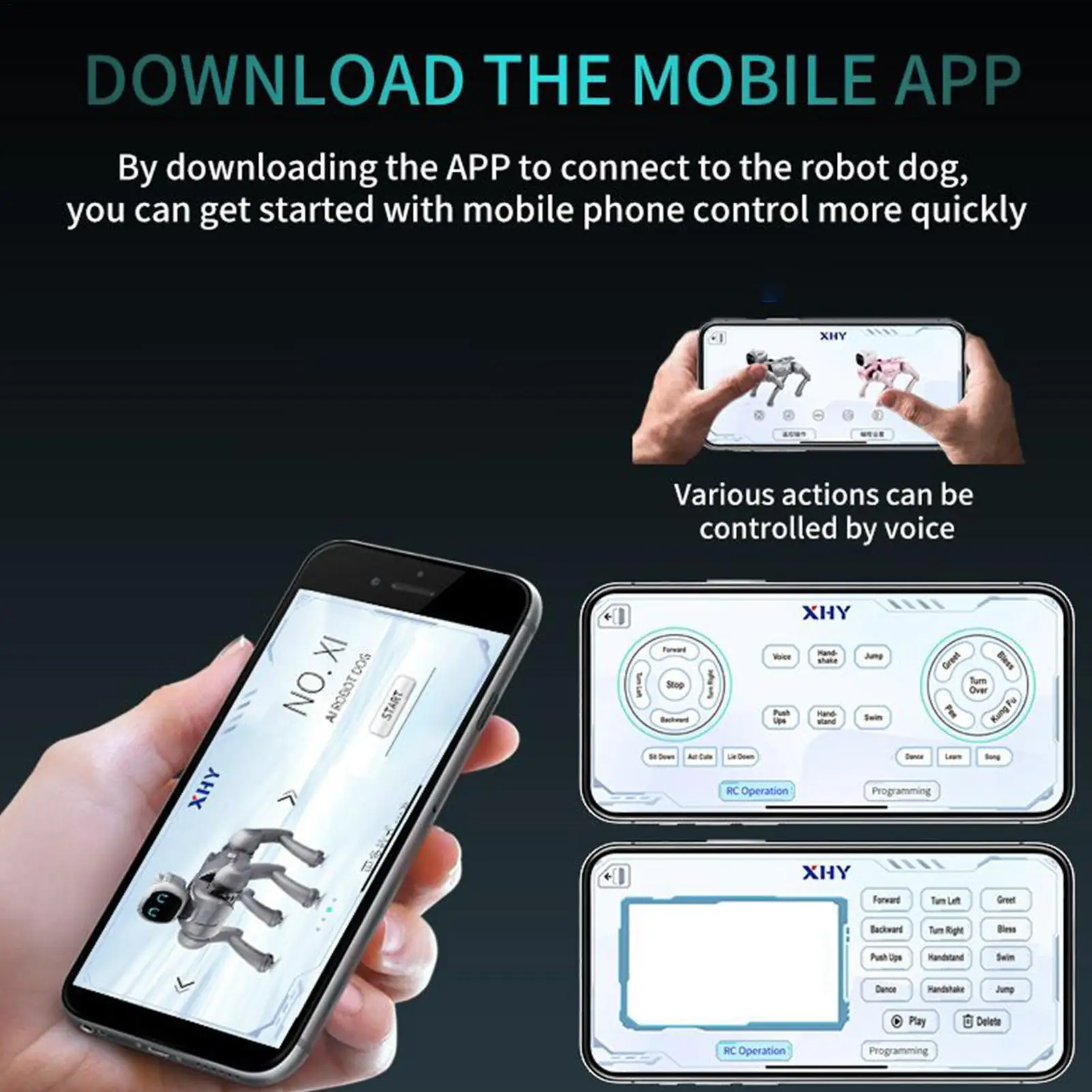 

Robotic Dog Interactive Remote Control Figures Intelligent Walking Robotic Dogs Pets For Kids Girls Home Travel Indoor Classroom