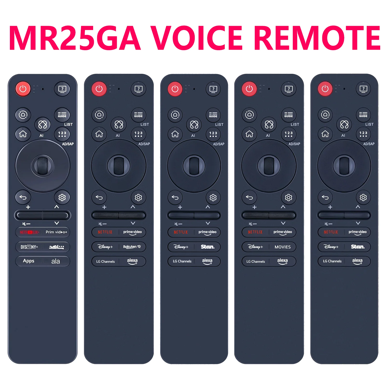 Replacement MR25GA Voice Remote Control Compatible with LG TV AKB76046602 AKB76046603 With Voice And Pointer Function