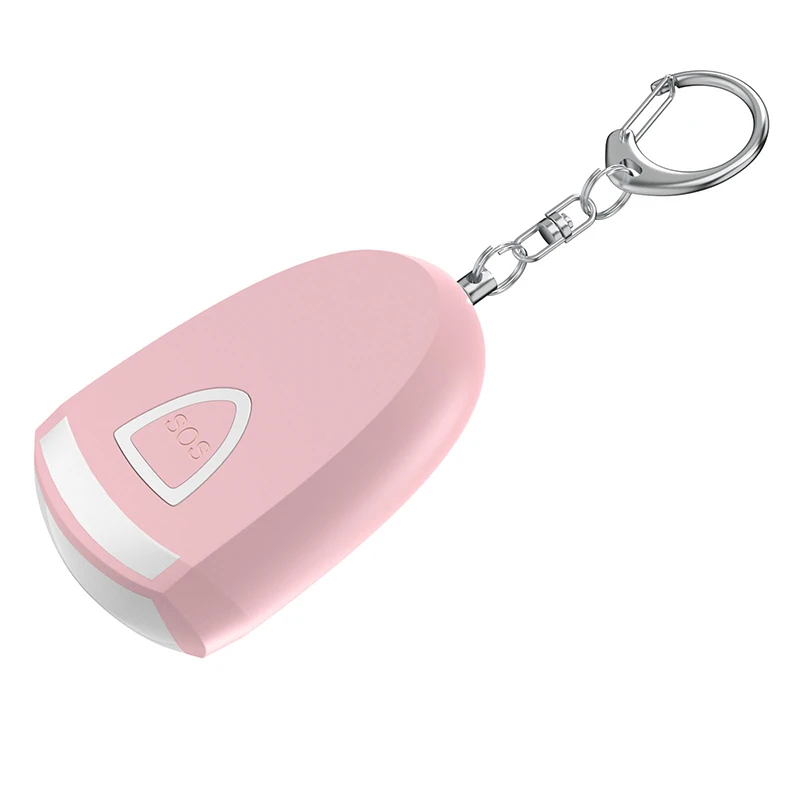 Personal Self Defense Alarm Self Defense Siren Safety Alarm For Women Girl Personal Keychain Alarm Rechargeable Battery