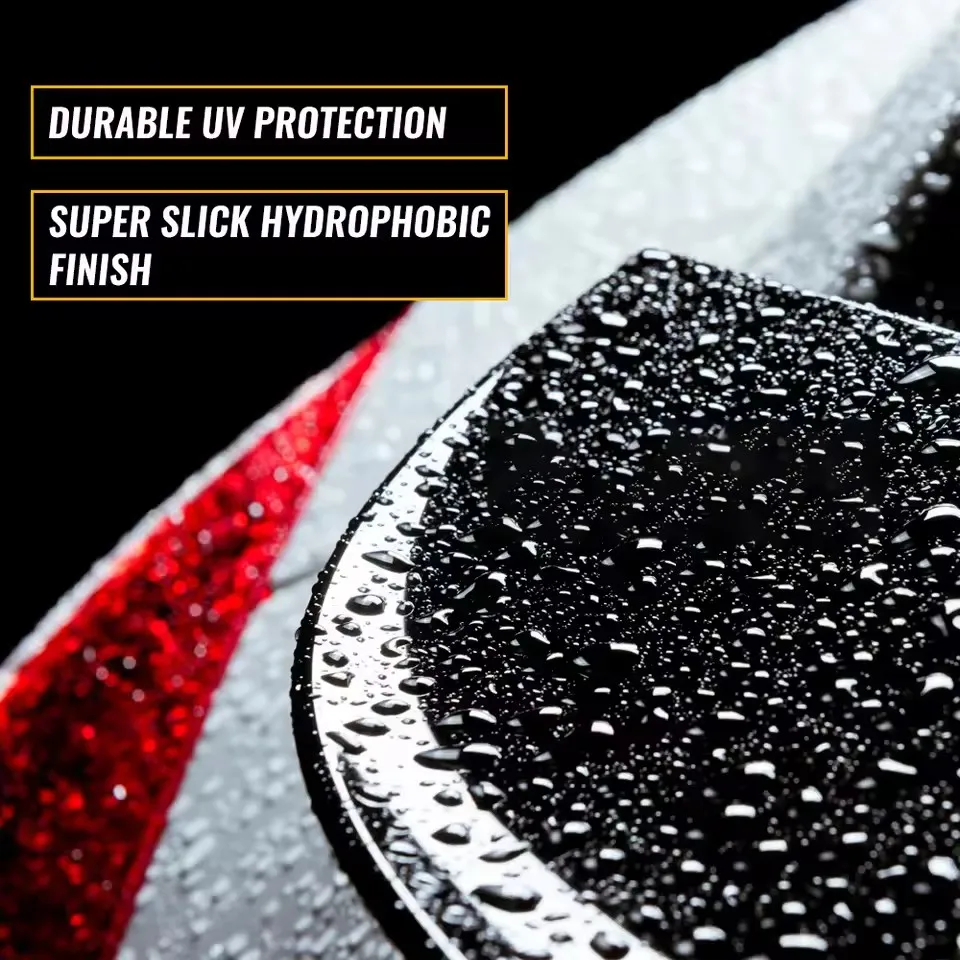 500ML Auto 9H Ceramic Coating Nano Glass Plated Crystal Liquid Hydrophobic Coating Waterproof Polishing Agent Paint 9H Hardness image 3