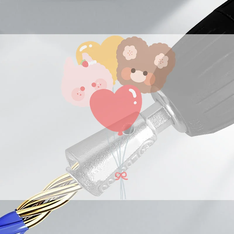 1 unidade de ferramenta elétrica para torcer fios, ideal para furadeiras e parafusadeiras, para criar conectores torcidos e cabos, ferramenta multifun