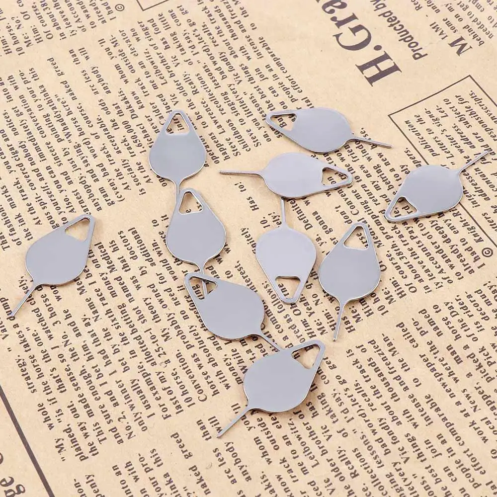 Metal SIM Card Tray Phone Use Tools Smartphone Mobile Phone Removal Card Pin Phone Eject Pin Card Needle Needle Opener Ejector