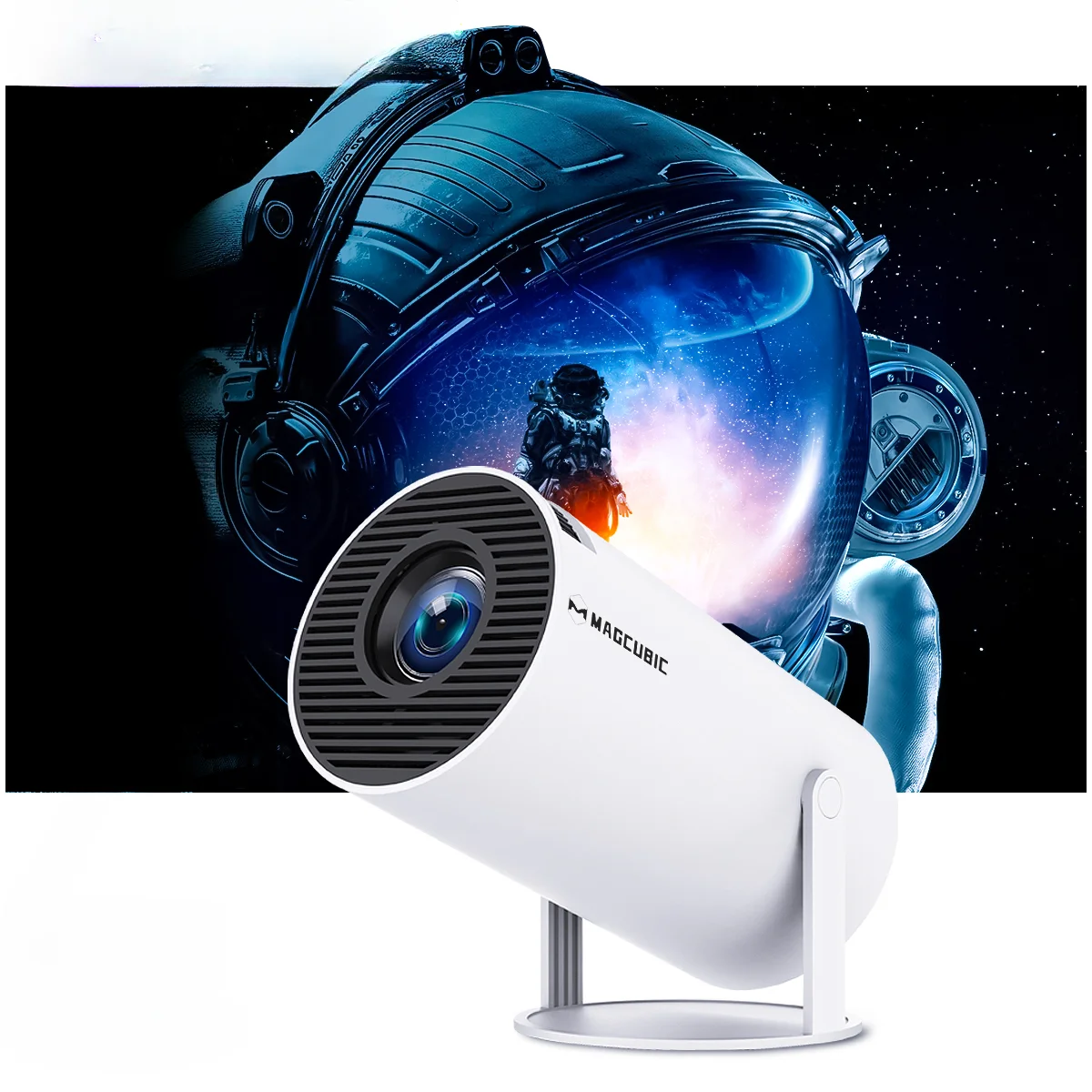 For HY300 Pro 3D Smart Projector Hot Sell Full Hd Android Dlp Proyector Android 11 4k Projector Wifi 500g Projector LED LCD