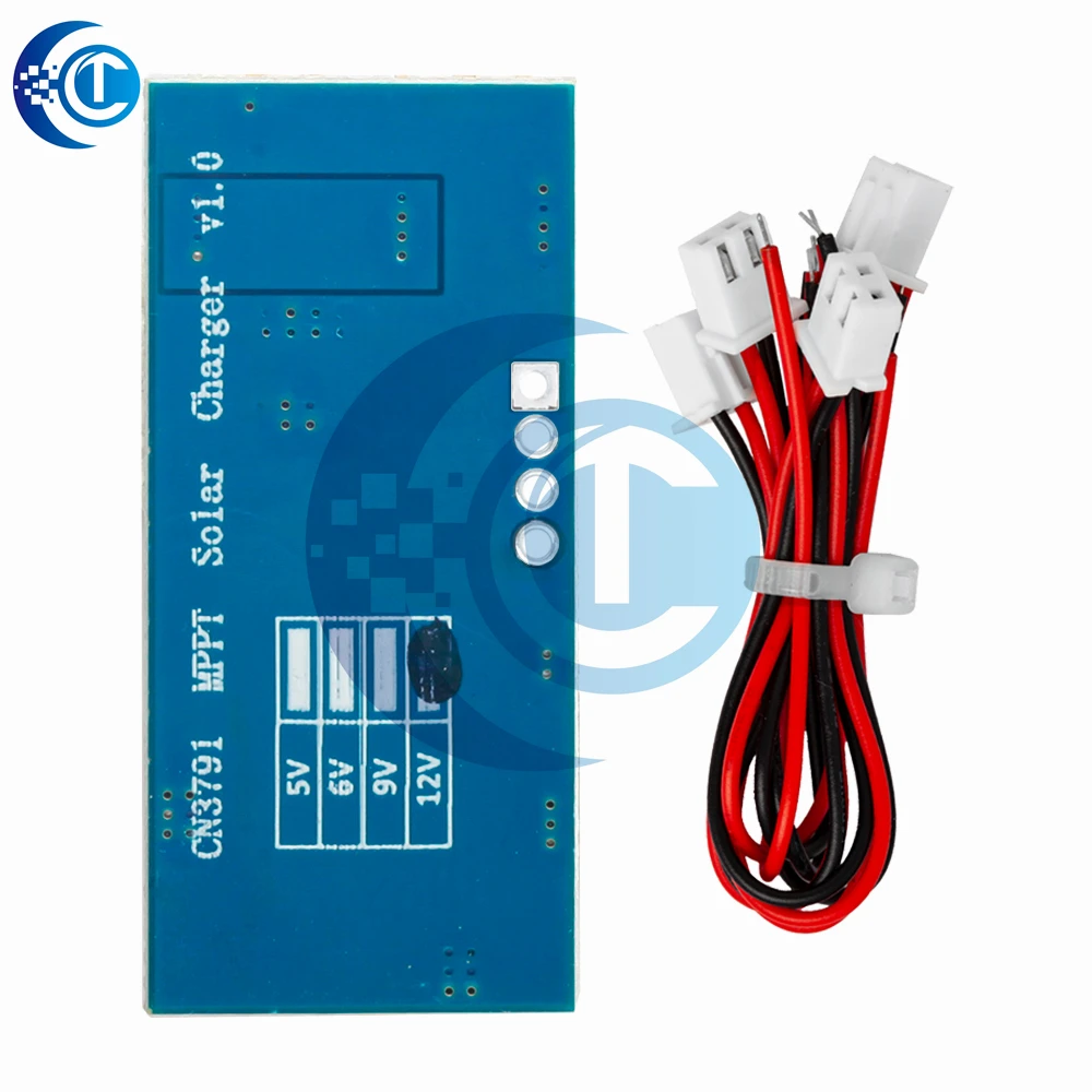 CN3791 MPPT Solar Controller 3.7V 1S Lithium Battery Charger 4.2V, 5-12V Solar Input, 1PC/2PCS